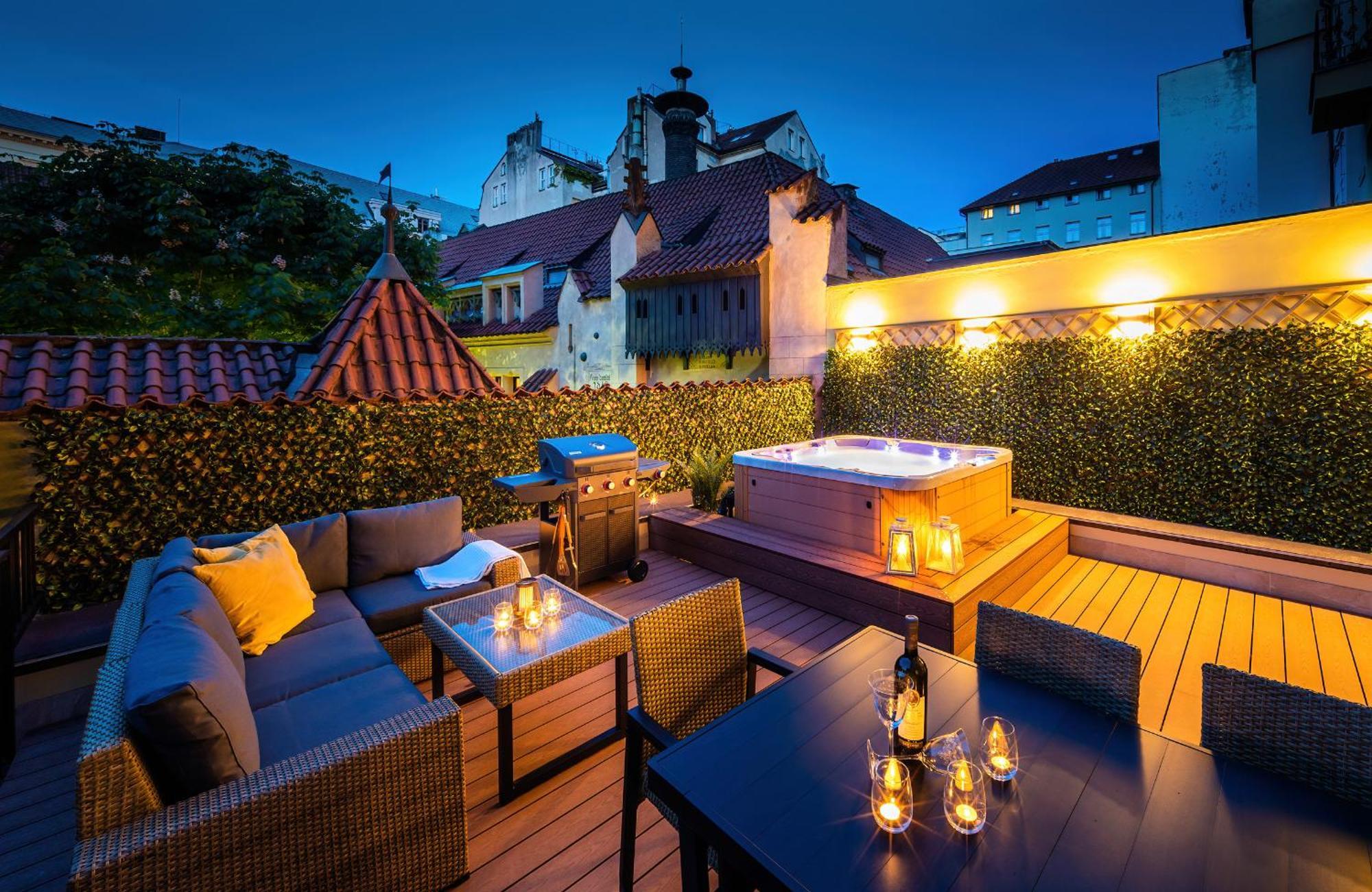 Centrum Apartments Pstrossova Prague Ngoại thất bức ảnh